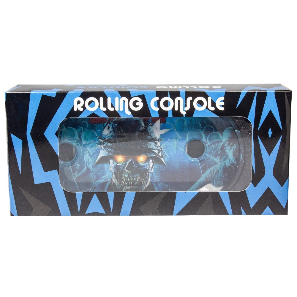 Foldable Rolling Tray with Cone Loader for King or 1-1/4 Size Pre Rolled-Zombie