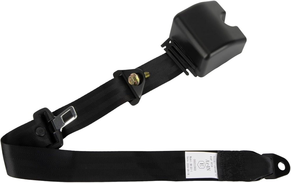 2pcs Retractable 3 Point Adjustable Lap UTV,VR, Buggies, Minivan Club Golf Cart