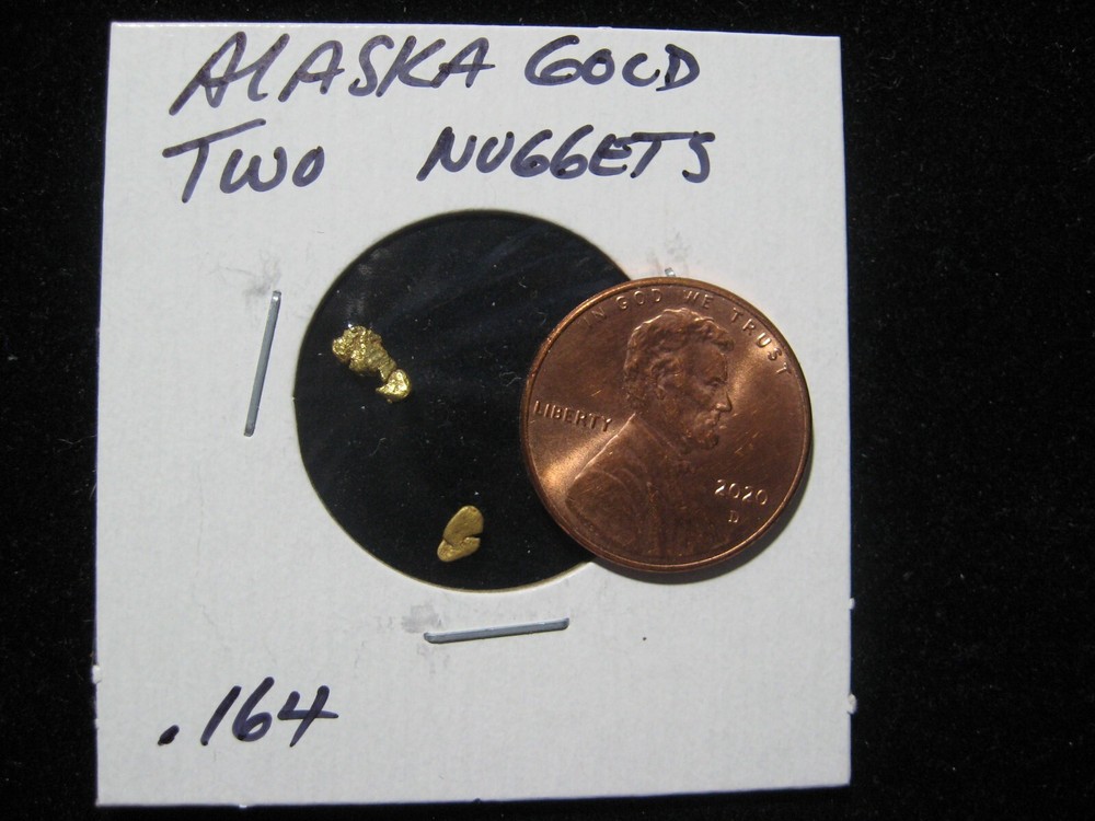 ALASKA GOLD NUGGETS .164 GRAM