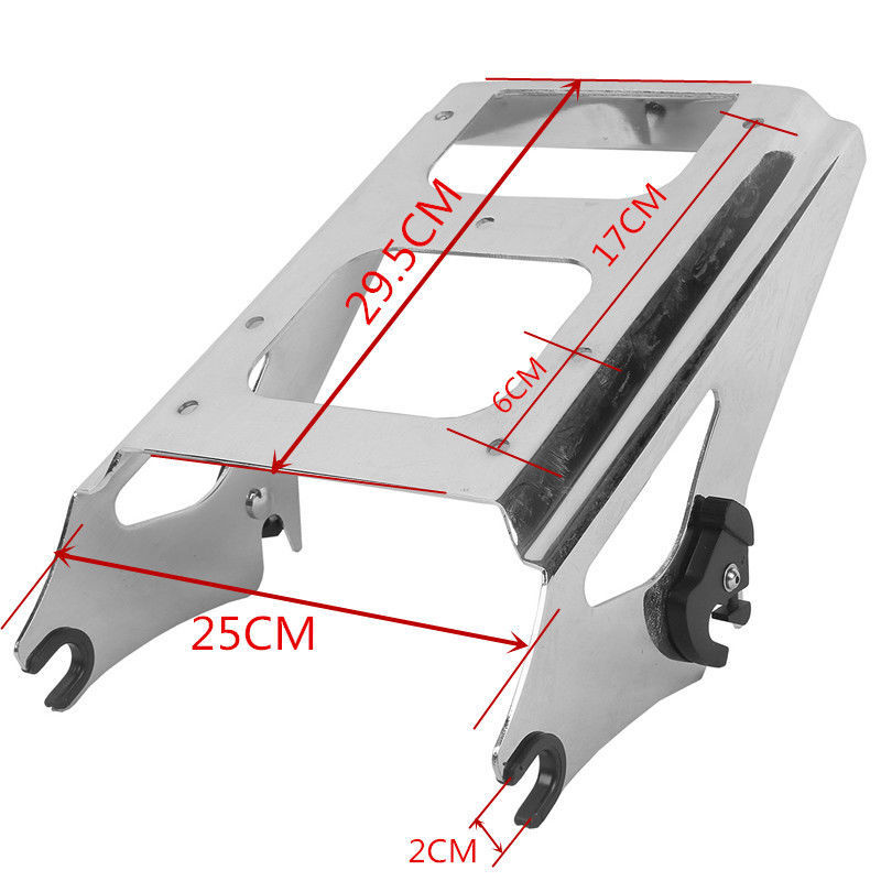 Razor Trunk Pad Mount Docking Kit For Harley Touring 2009-2013 12
