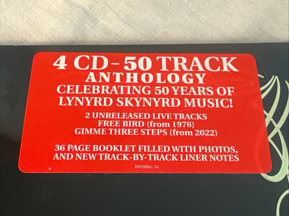 Fyfty by Lynyrd Skynyrd (4 CD Set, 2023)