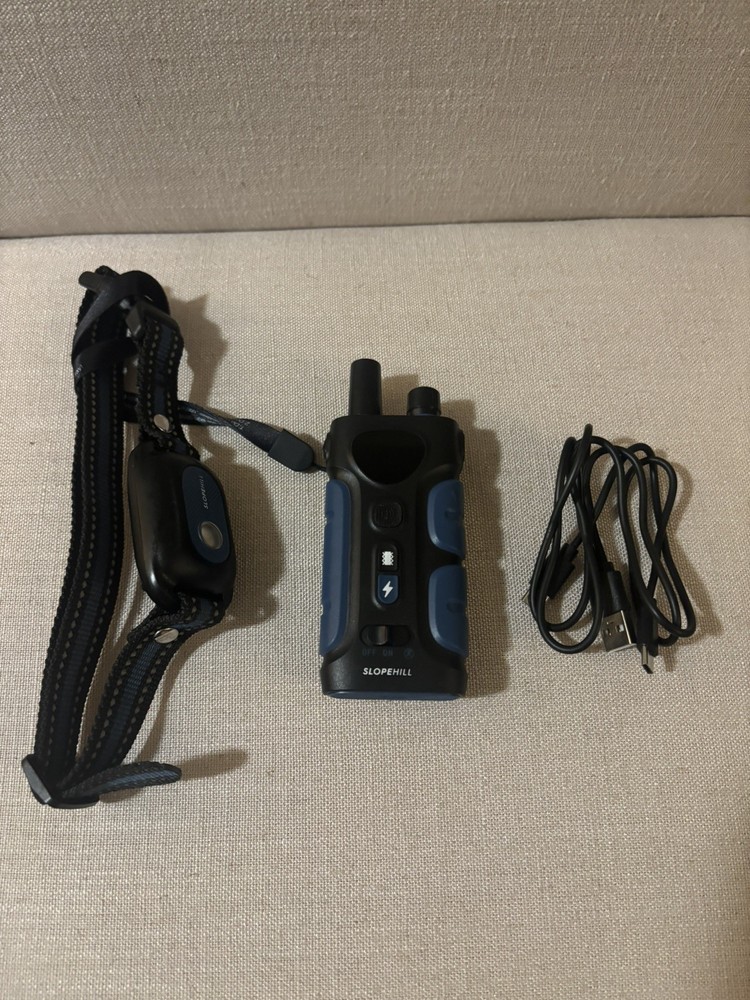 SLOPEHILL ~ Dog Training Collar Rechargeable Remote Shock Beep Vibration