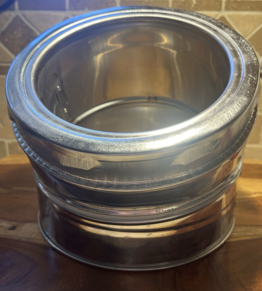 Super vent Stainless Steel 30 Degree elbow