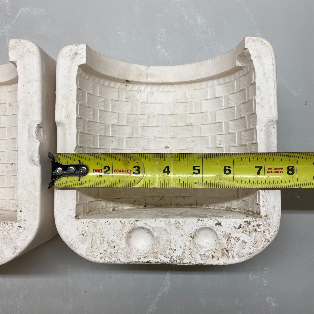 Ceramic Slip Casting Mold Oval Basket #156-A