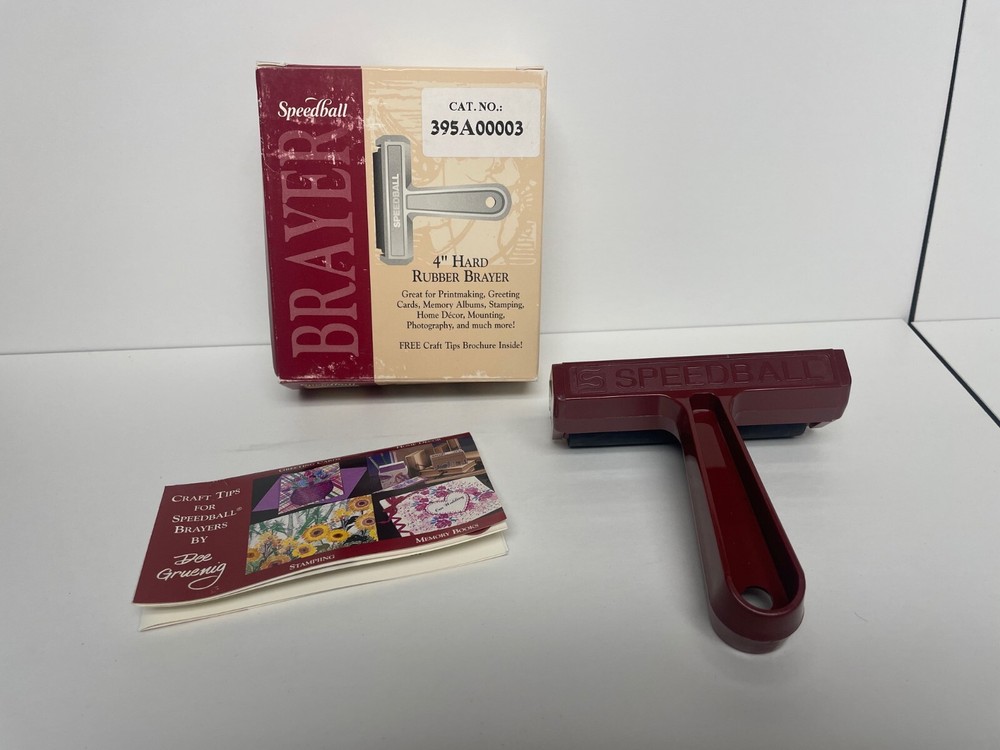 Speedball 4” Hard Rubber Brayer