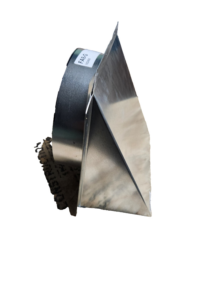 Renewaire FA8-G 8" Galvanized Wall cap
