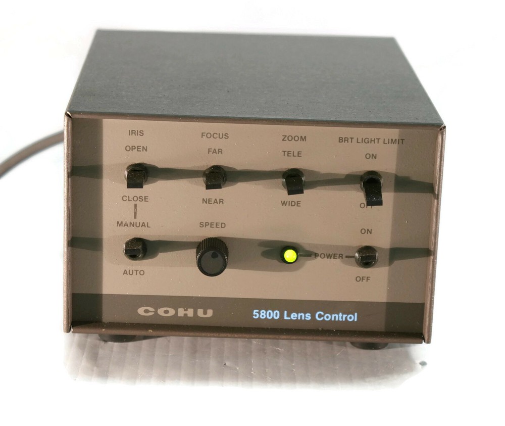 COHU Camera/5800 Lens Control Model 2381-080