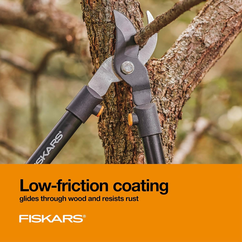 Fiskars 28" Loppers for Tree Trimming, Heavy Duty, Rust-Resistant Sharp Bypass S
