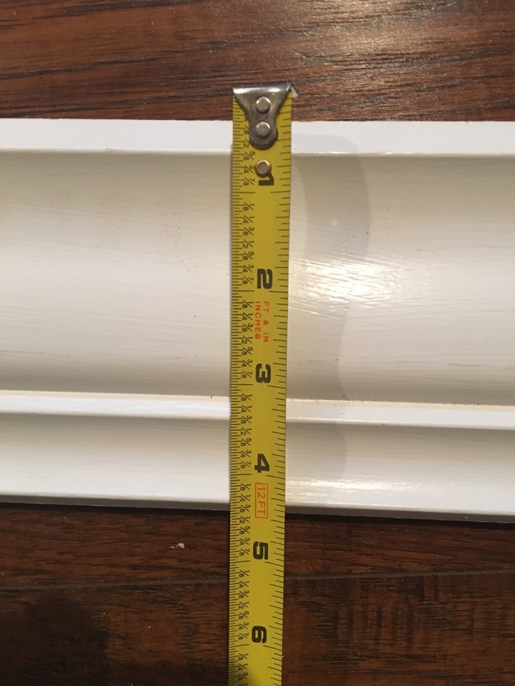 Crown Molding Corners 4 5/8” Oversized LOW PROFILE inside Corners (8 pack)