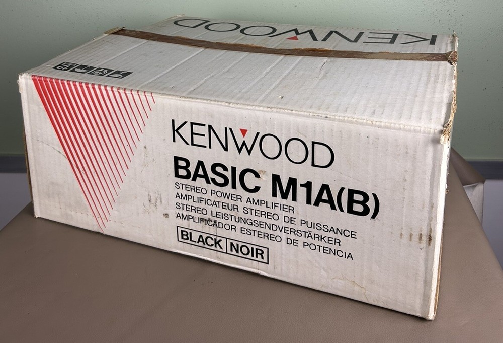 KENWOOD M1A AMPLIFIER BOX NICE