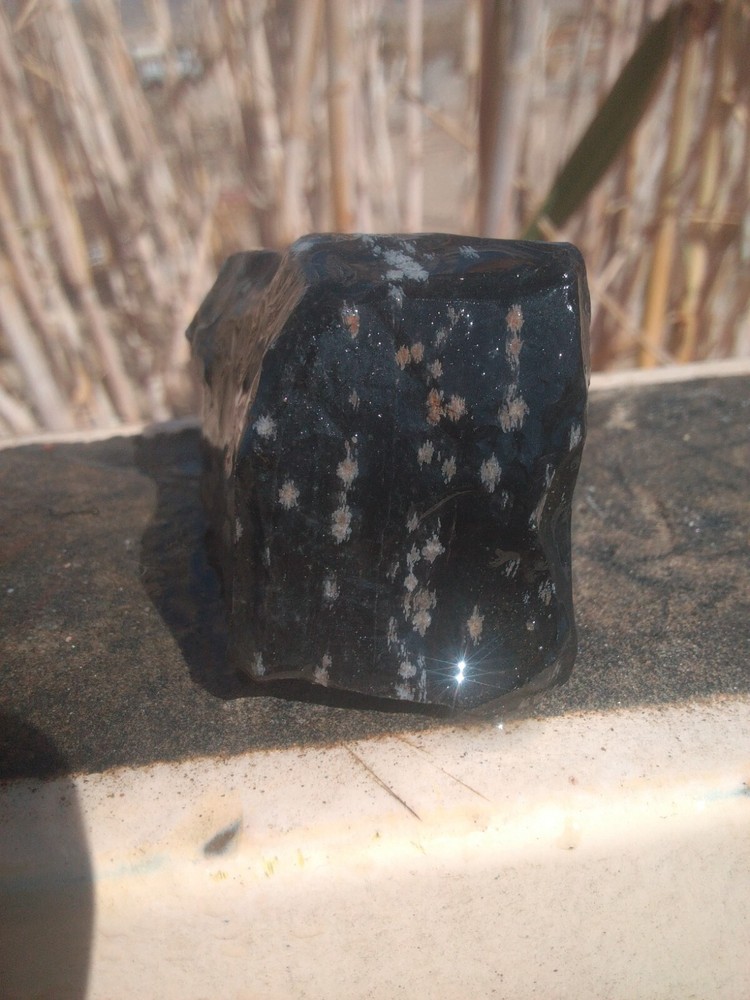 Snowflake Obsidian Rough Chunk Collect Or Display