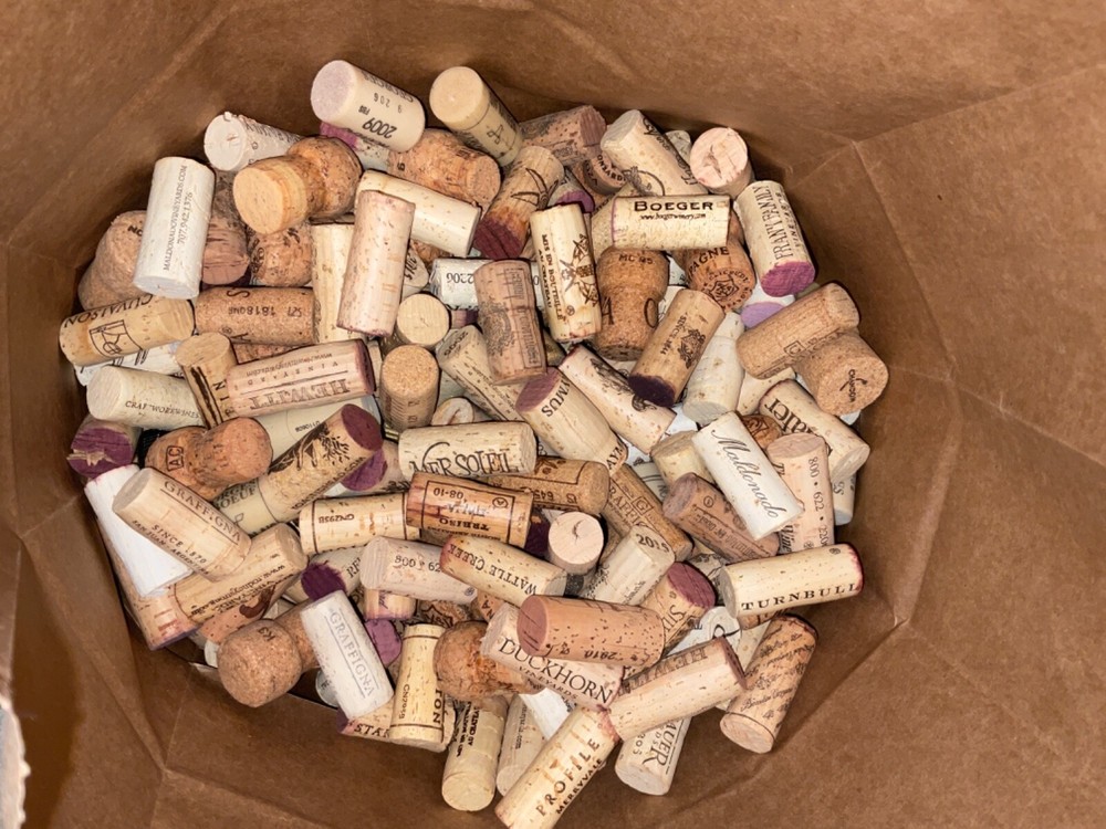 Real NATURAL Used Wine Corks Assorted  20  Crafts Recycled