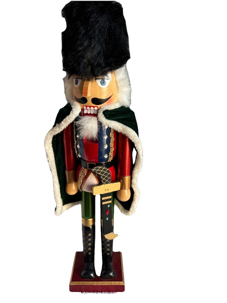 German Style Soldier Wooden Nutcracker - 24’’ Ships Fast