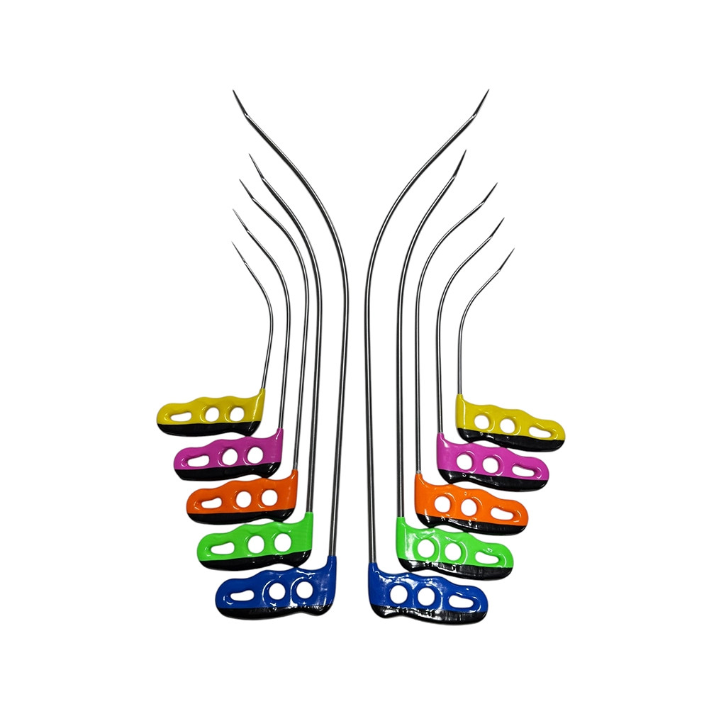 PDR Tools – Batumi Edition | 10-Piece Double-Bend Sharp Tip Rainbow-Shaped pdr