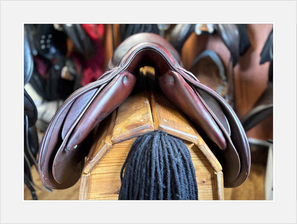 Devoucoux Biarritz Lab Jump Saddle. 18” Arcade Normale