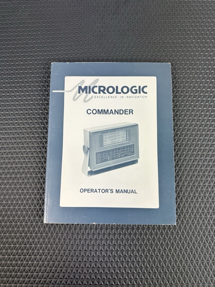 Micrologic  Commander Operator’s Manual OMCMD119