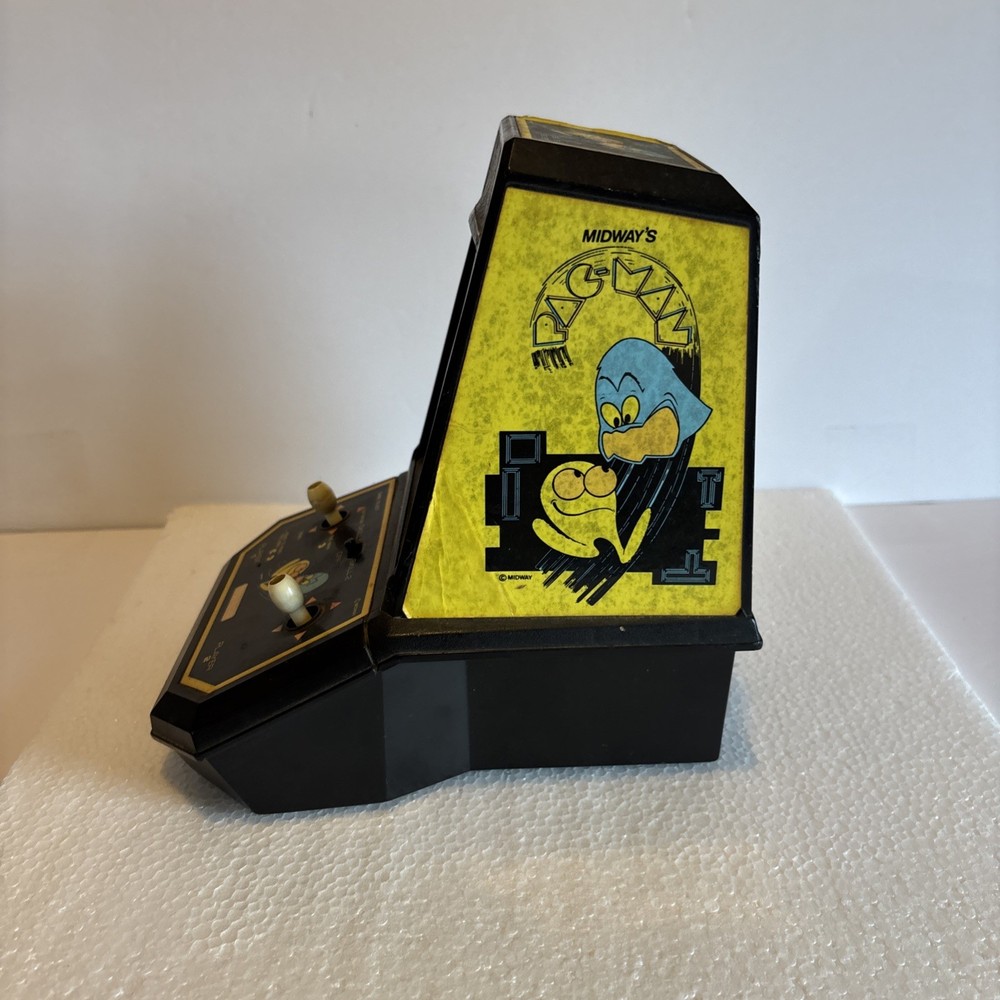 1981 Coleco Midway PAC-MAN Tabletop Mini Arcade Machine Game Tested & Working