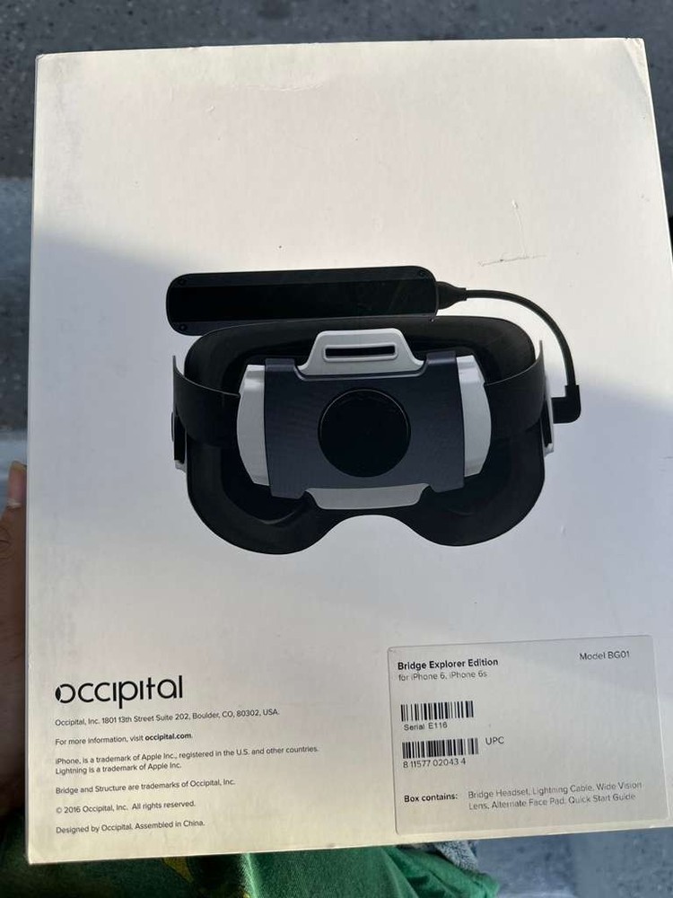 Occipital Bridge Explorer Edition + Structure Sensor - Complete in Box - Rare
