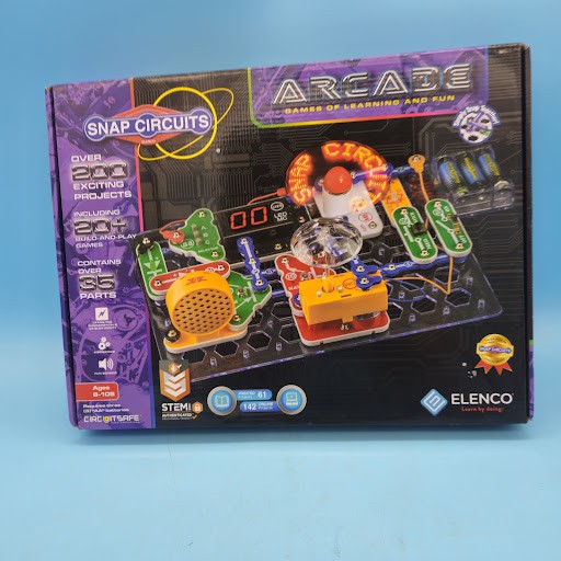 Snap Circuits Arcade Elenco ARCADE STEM Electronics Discovery Kit 200+ Projects