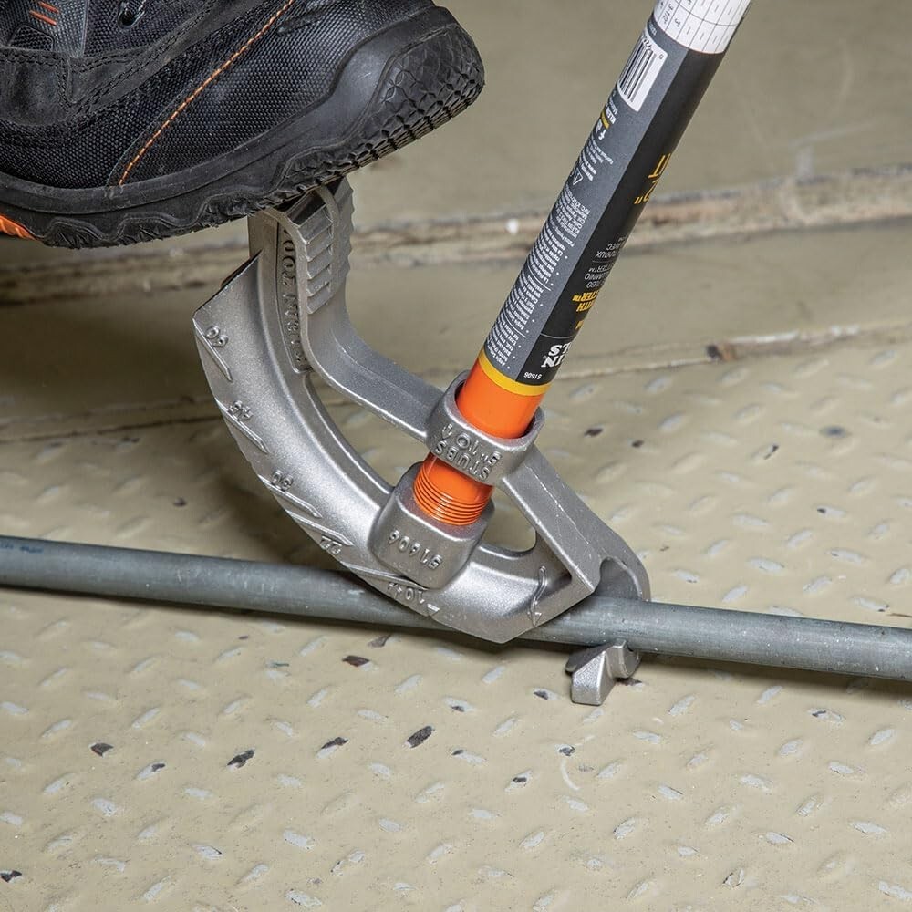 Precision Aluminum Conduit Bender with Interior Hook Surface for Stability