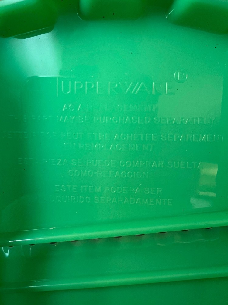 Vintage Green Tupperware Cheese Shredder