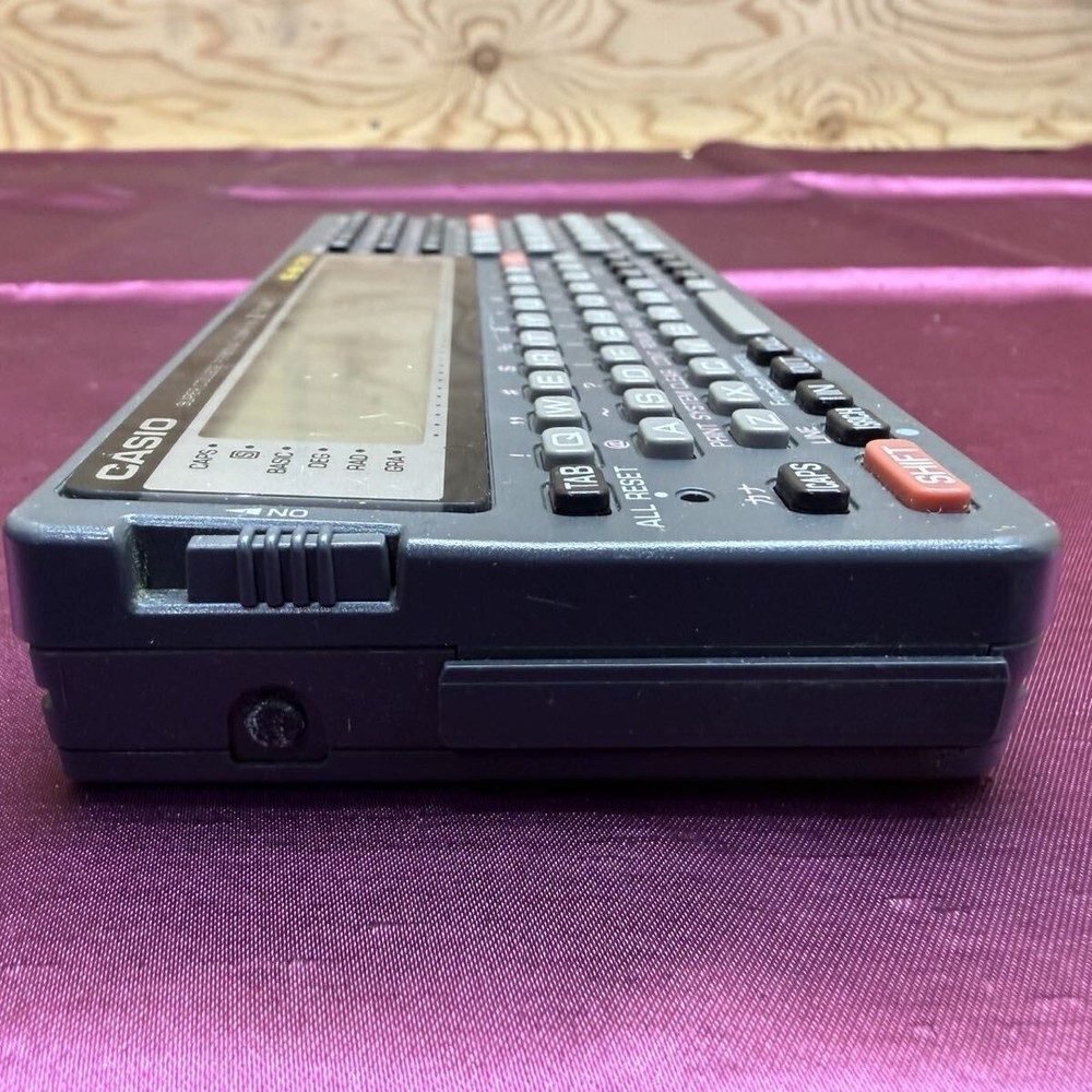 CASIO Z-1GR 16-bit CPU Calculator Pocket Computer Used