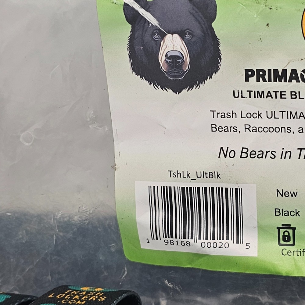 TrashLockers.com Primary Solutions Ultimate Black Bear Trash Locks