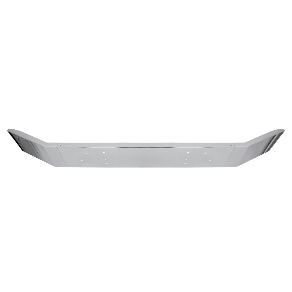 10" Chrome Front Bumper W/ Triangular Bolt Pattern For Mack RD688S/RD6900S 81-04