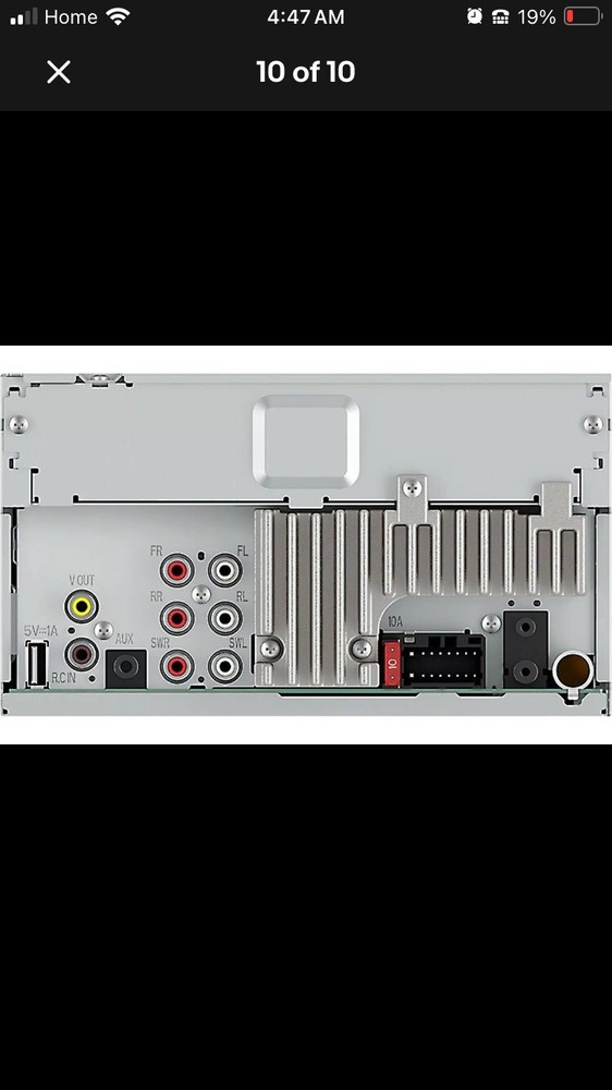 Pioneer AVH-201EX Bluetooth CD DVD Player iPhone Android USB Aux 6.2"