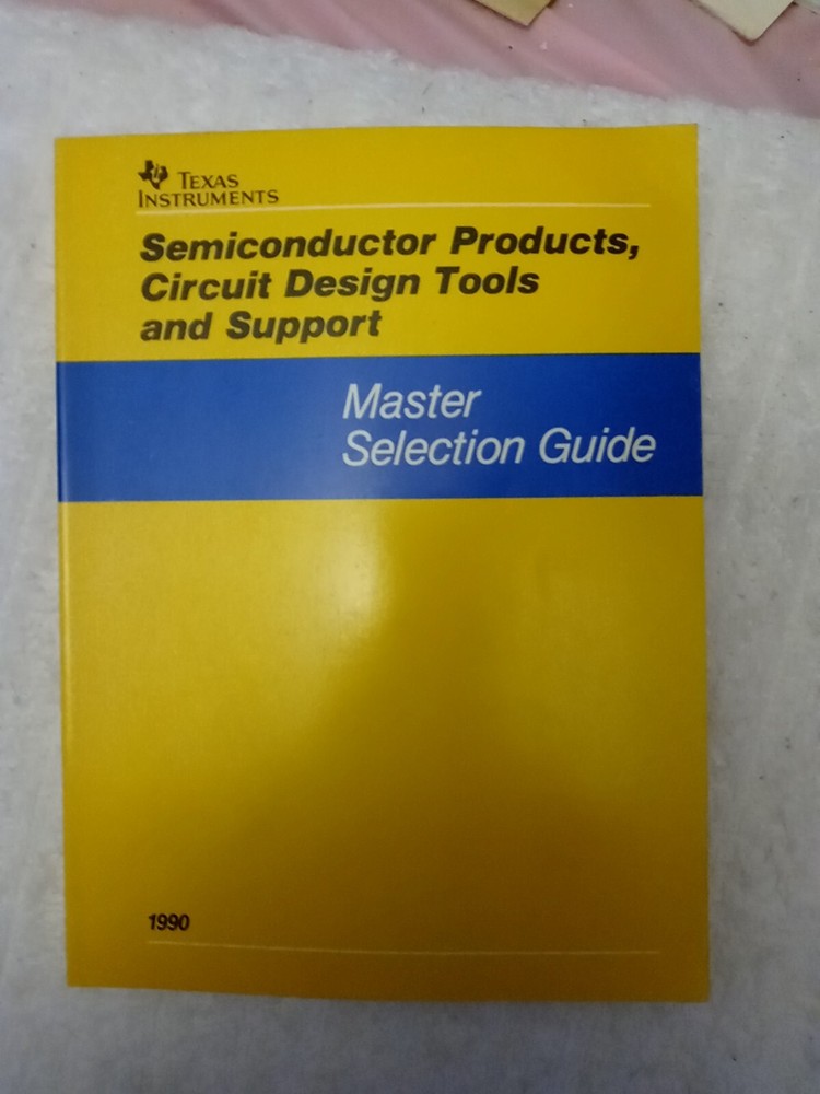 Texas Instruments Semiconductor Products Circuit Design Tools and Support Master