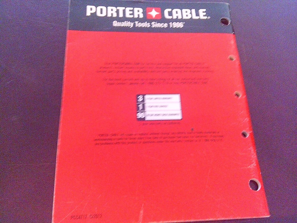 Porter Cable Power Tool Catalog From 2012