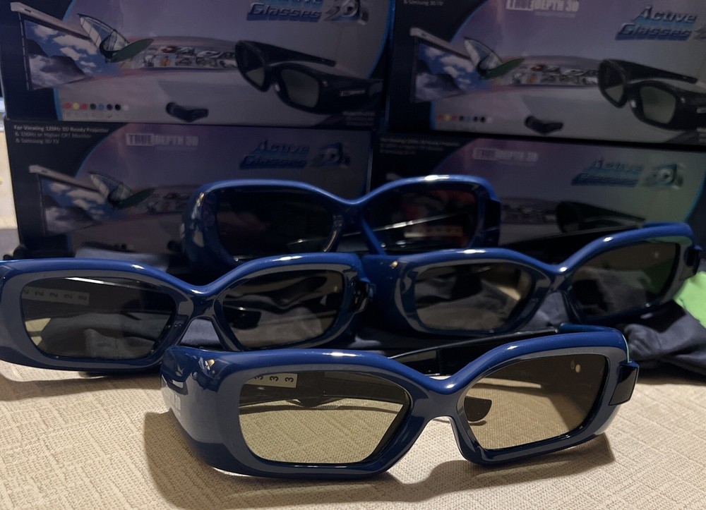 True Depth 3D Active Glasses VA-DTSG Set Of 4