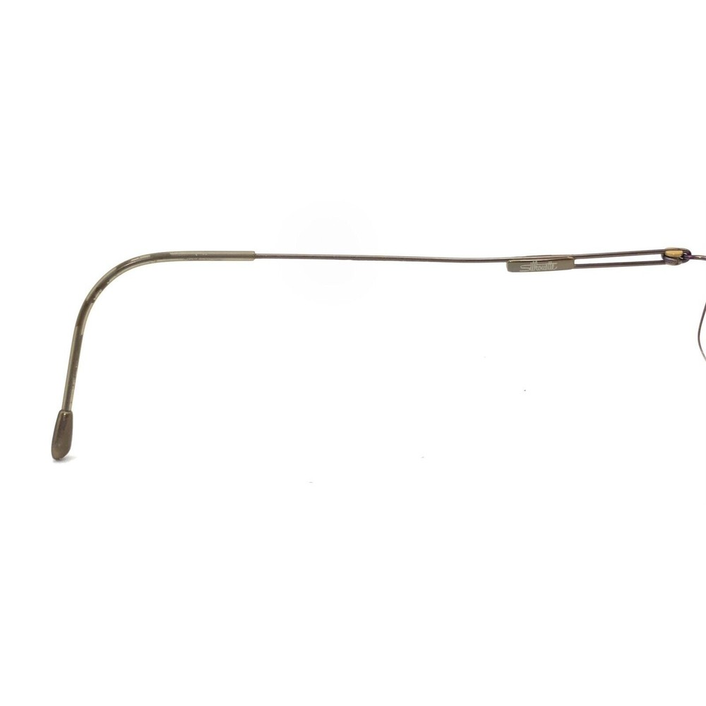 Silhouette Titanium Copper Bronze Rimless Eyeglasses Frames Austria Designer