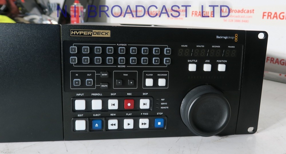 Blackmagic Hyperdeck 8channel  extreme control unit
