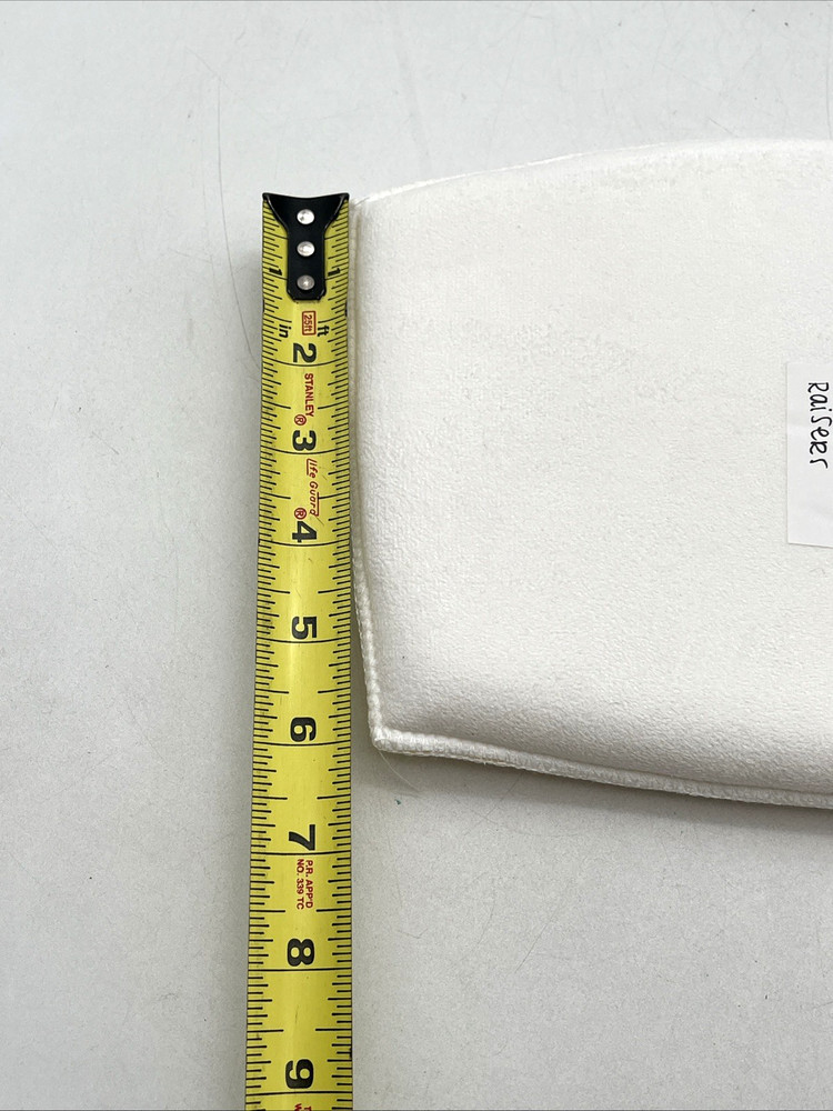 Saddle Foam Rear Riser Inserts – Pair | Half Pad Inserts | White | New