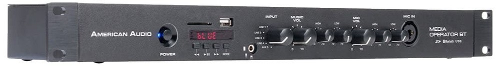 Products MEDIA OPERATOR BT MP3, Bluetooth, SD Card