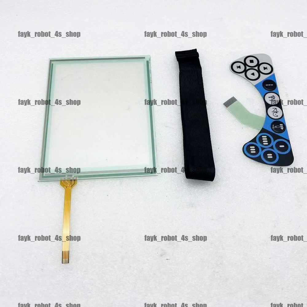 For DSQC679 ABB IRC5 teach pendant Touch panel+membrane+hand strap new in stock