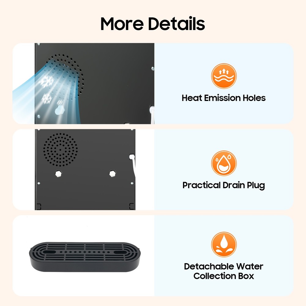 Water Dispenser Office Drinking Machine Bottom Loading 20L/5.28 Gallon Home