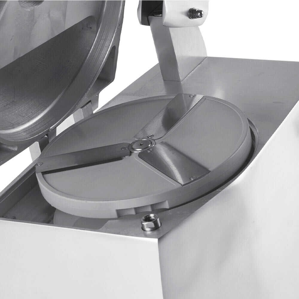 Vegetable Cutter, Continuous Feed Food Processor with 5 Disks