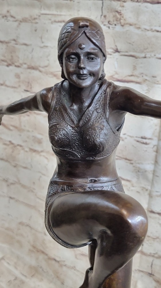Bronze Sculpture, Hand Made Statue Abstract Modern SOLID ABSTRACT Gift