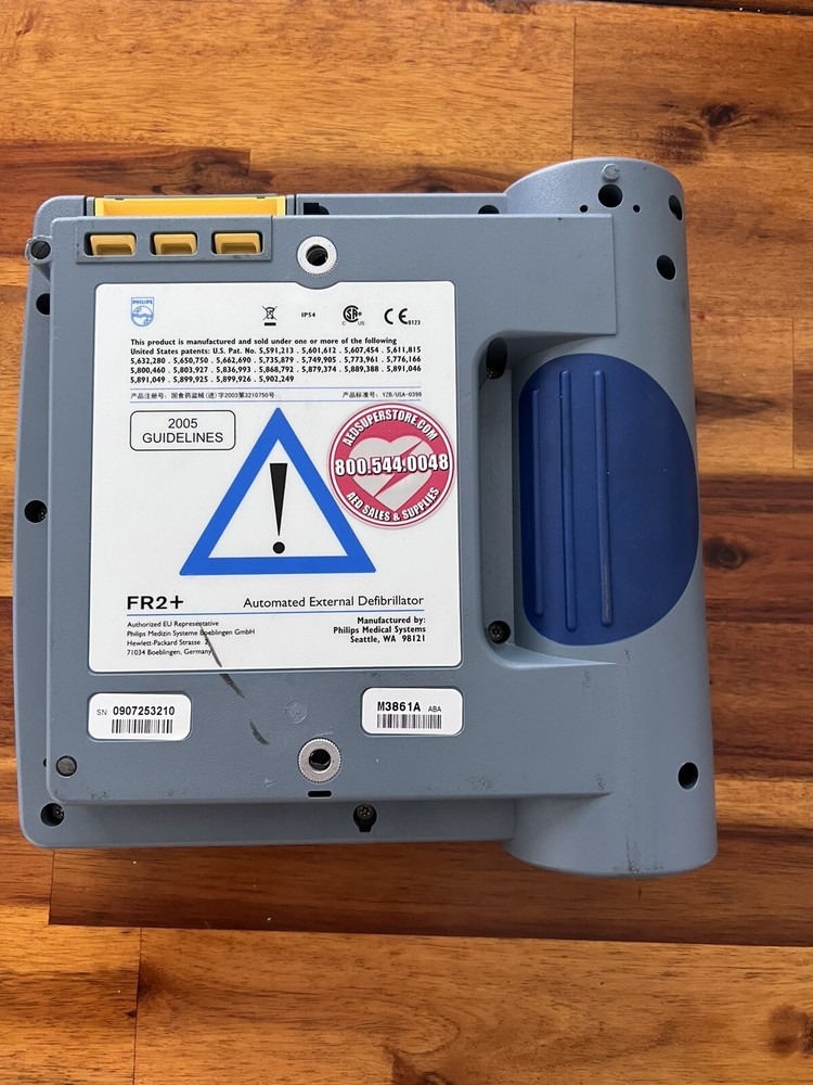 Philips FR2+ Heartstart Automatic External Defibrillator AED FR2+