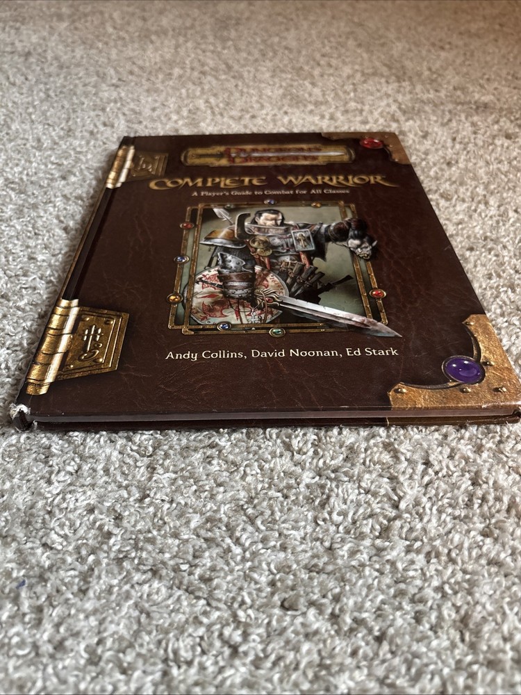 Dungeons & Dragons Supplement Complete Divine & Complete Warrior RPG Rulebook