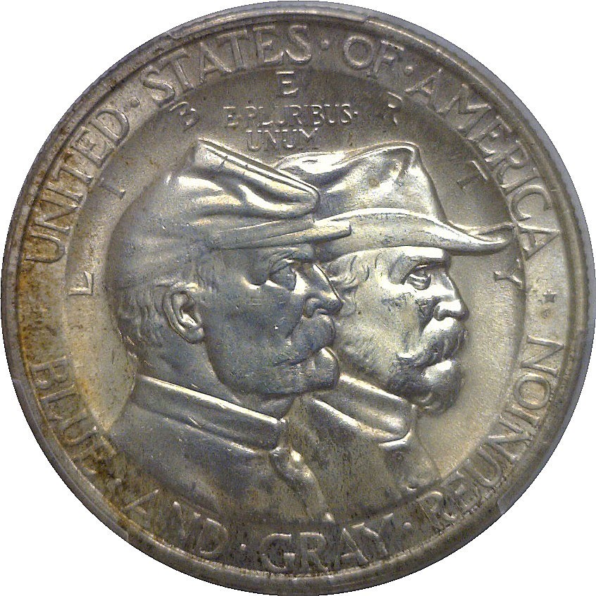 1936 Gettysburg Commemorative Half Dollar PCGS MS-66