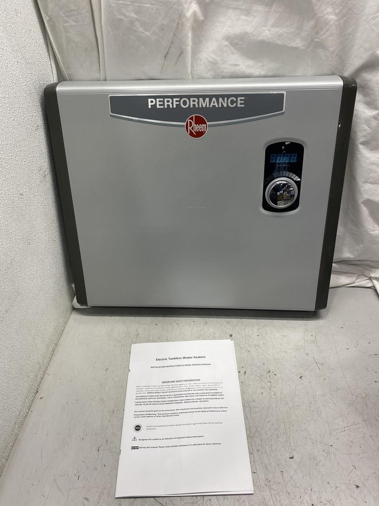 Rheem Performance RETEX-36 Tankless Electric Water Heater