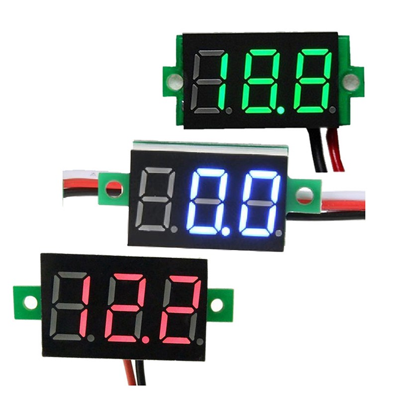 Mini 0.36 Inch DC4.5V-30V Digital LED Display Panel Voltage Meter Voltmeter