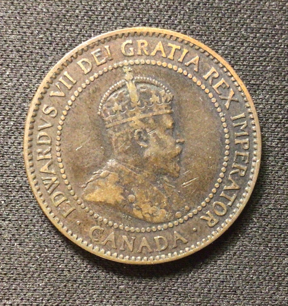 1902 Canada One Cent! ENN Coins
