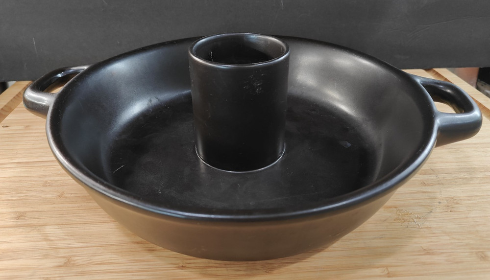 Technique Flame Vertical Chicken Roaster Stoneware