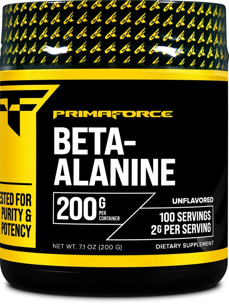 PrimaForce Beta Alanine Powder, Unflavored, 200 Grams