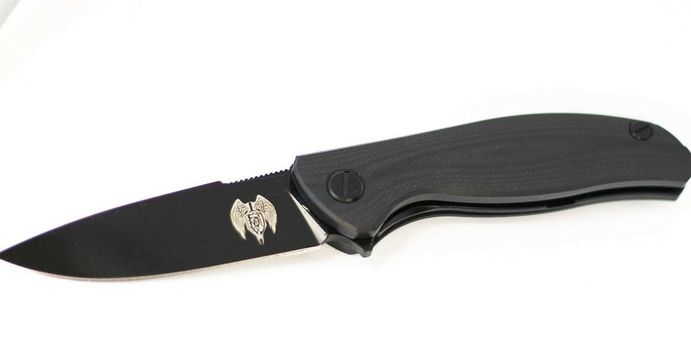 Sharp! Quick Opening Folding Knife and Full Tang Fixed Blade Combo EDC Set!