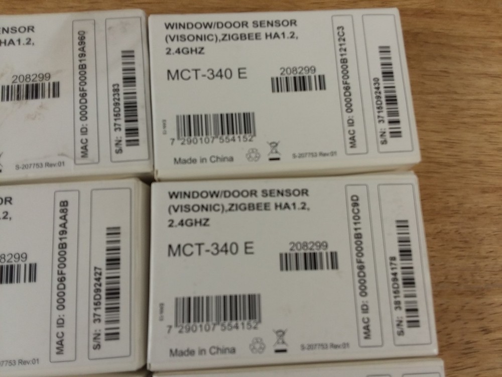 SAGE BY HUGHES ZIGBEE Window/Door Sensor MCT-340 E